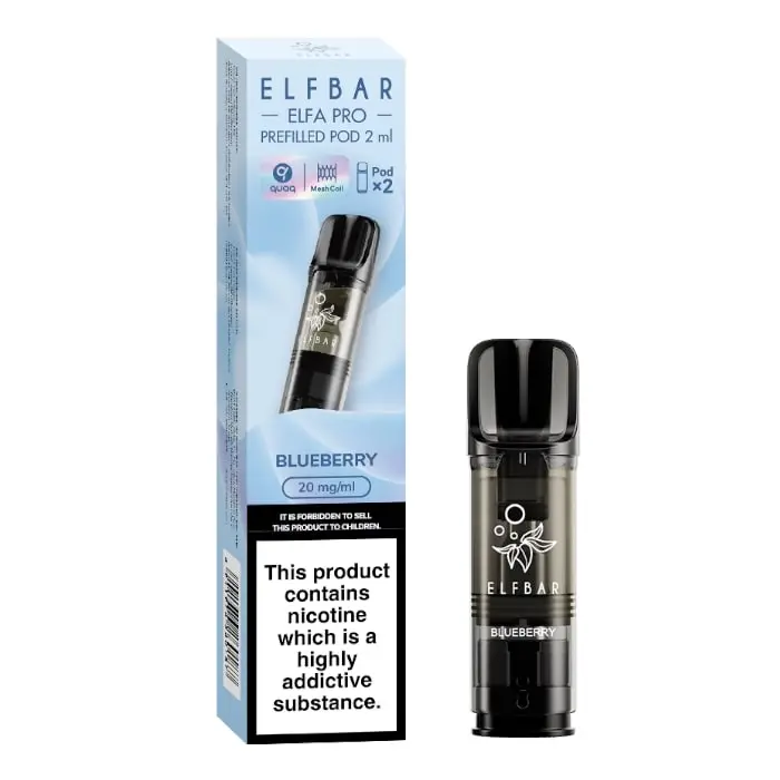 Blueberry Elfa Pro Prefilled Pod By ElfBar